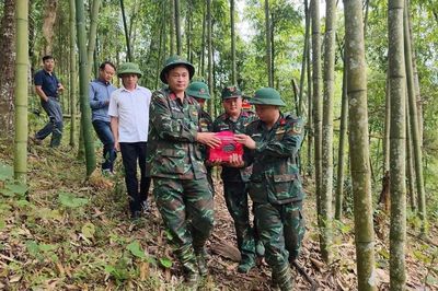 Lào Cai cất bốc hài cốt liệt sĩ chưa rõ danh tính tại Mường Hum