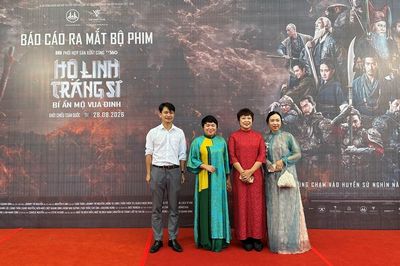 Ra mắt bộ phim 'Hộ linh tráng sĩ – Bí ẩn mộ vua Đinh' ở Ninh Bình