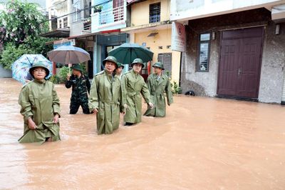 Nước sông Kỳ Cùng tại Lạng Sơn dâng cao, khẩn trương di dời các hộ dân