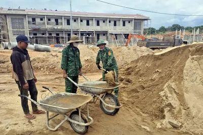 Dựng mái trường nơi biên cương Tổ quốc