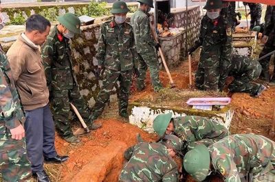Lâm Đồng: Quy tập sáu hài cốt liệt sĩ về an táng tại Nghĩa trang liệt sĩ Đà Lạt