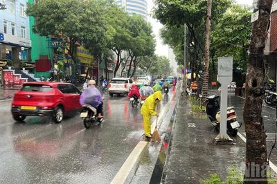 Hà Nội chủ động ứng trực, chưa ghi nhận điểm úng ngập do mưa