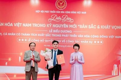 Hiệp hội Phát triển văn hóa cộng đồng Việt Nam có tân Phó Chủ tịch