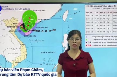 [Video] Bão số 4 có thể đổi hướng, Quảng Ninh và Hải Phòng mưa rất lớn