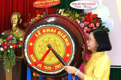 Trung tâm Nuôi dạy trẻ khuyết tật Võ Hồng Sơn khai giảng năm học mới