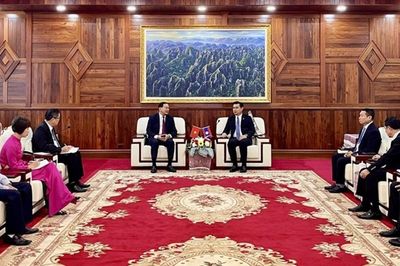 Tổng Lãnh sự Việt Nam tại Savannakhet thăm, làm việc tại tỉnh Khammouane: Thúc đẩy hợp tác toàn diện và gắn kết cộng đồng