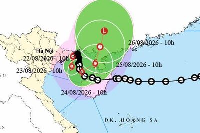 Vì sao bão số 4 đi lòng vòng nhiều ngày trên Vịnh Bắc Bộ?