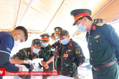 Tây Ninh hoàn thành lấy mẫu sinh phẩm hài cốt liệt sĩ