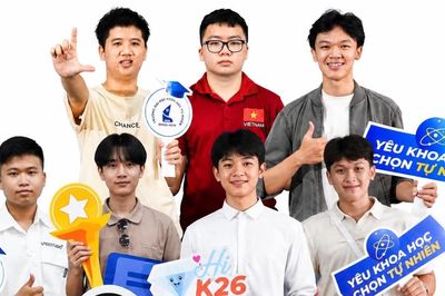 Thủ khoa, huy chương Olympic, gương mặt Olympia là tân sinh viên trường tự nhiên