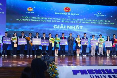 Dự án thi khoa học, kỹ thuật quốc gia của học sinh không được sao chép, gian lận