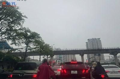 Hà Nội yêu cầu xử lý nhanh các điểm úng ngập do bão số 4