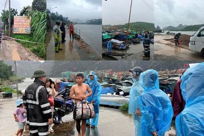 Quảng Ninh huy động lực lượng ứng phó bão số 4