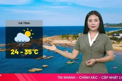 Dự báo thời tiết Hà Tĩnh ngày 22/8: Đêm có mưa, ngày nắng gián đoạn