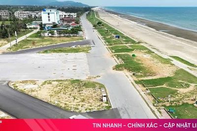 Dự án dang dở - quảng trường biển Lộc Hà mất mỹ quan