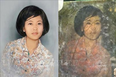 Mong tìm thân nhân nữ liệt sĩ qua di vật ảnh chân dung