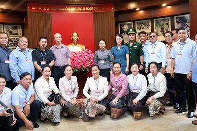 Góp phần thắt chặt tình hữu nghị Việt - Lào