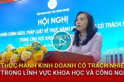 Thực hành kinh doanh có trách nhiệm trong lĩnh vực khoa học và công nghệ