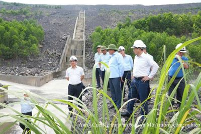 Bộ Công Thương kiểm tra công tác phòng, chống thiên tai tại TKV