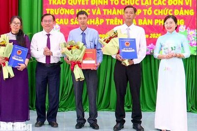 Phường Vĩnh Tế còn 4 trường học sau sắp xếp