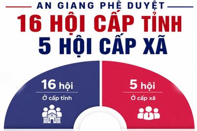 An Giang phê duyệt 16 hội quần chúng cấp tỉnh, 5 hội cấp xã