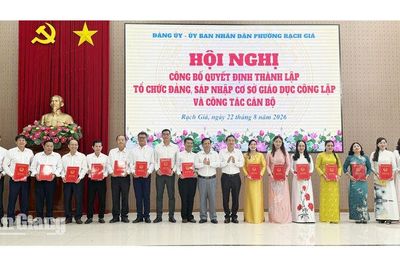 Rạch Giá giảm 19 trường sau sắp xếp, còn 23 trường