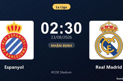 Nhận định Espanyol vs Real Madrid: Cơ hội bám đuổi ngôi đầu