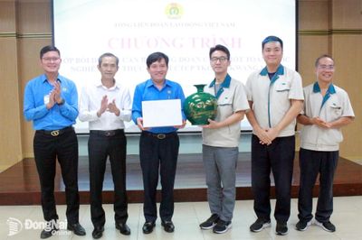 Đoàn cán bộ Công đoàn chủ chốt toàn quốc tham quan, trao đổi hoạt động Công đoàn tại Đồng Nai