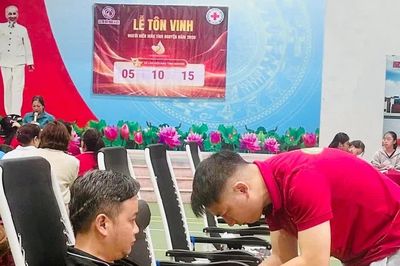 Hơn 500 người dân Gia Lai tham gia hiến máu tình nguyện