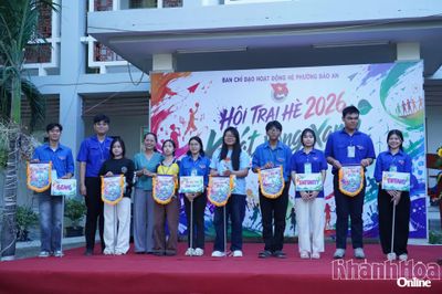 Phường Bảo An khai mạc Hội trại hè năm 2026