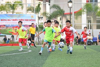 Giải bóng đá thiếu niên nhi đồng Cung Văn hóa Thiếu nhi tỉnh năm 2026