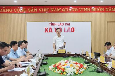 Phó Chủ tịch UBND tỉnh Nguyễn Thành Sinh kiểm tra tiến độ Dự án Khu công nghiệp Võ Lao