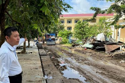 Hoàn thiện trường lớp đón năm học mới