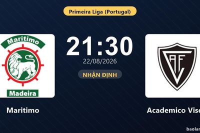 Nhận định Maritimo vs Academico Viseu: đội hình dự kiến
