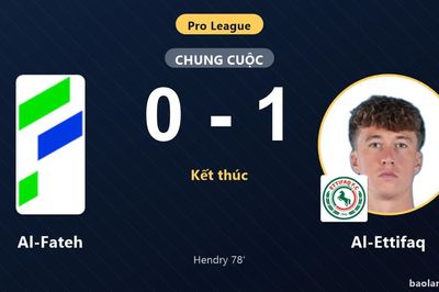 Thắng tối thiểu Al-Fateh, Al-Ettifaq vươn lên nhóm đầu bảng xếp hạng