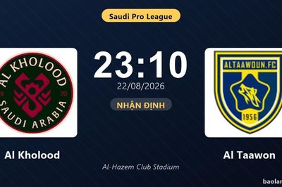 Nhận định Al Kholood vs Al Taawon: đội hình dự kiến