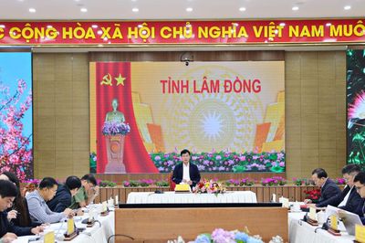 Lâm Đồng đẩy nhanh tiến độ chuẩn bị Festival Hoa Đà Lạt 2026
