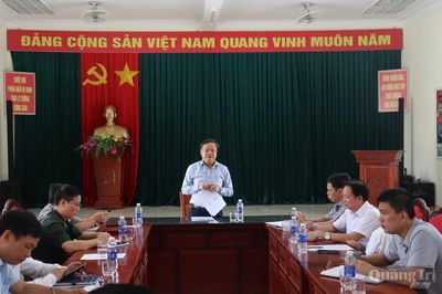 Kiểm tra công tác giải phóng mặt bằng dự án Khu bến cảng Mỹ Thủy