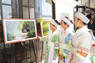 Trưng bày ảnh đẹp du lịch Thái Nguyên