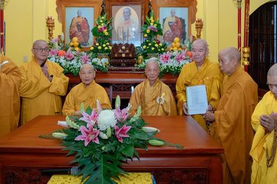 Trưởng lão Hòa thượng Thích Thiện Xuân tiếp tục đảm nhiệm Trưởng ban Thừa kế Thiên Thai Thiền Giáo tông