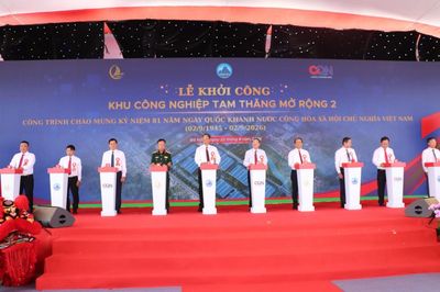 Đà Nẵng khởi công khu công nghiệp hơn 110ha chào mừng ngày Quốc khánh