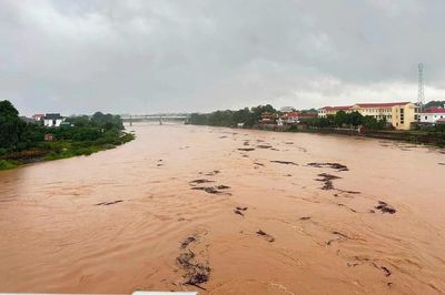 Cảnh báo bão lũ cấp 1 trên các sông địa bàn tỉnh Phú Thọ