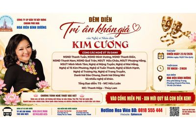 NSND Kim Cương trở lại sân khấu tri ân khán giả ở tuổi gần 90