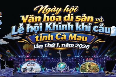 Cà Mau lần đầu tiên tổ chức Lễ hội khinh khí cầu và Ngày hội văn hóa di sản