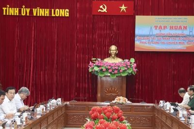 Vĩnh Long tập huấn sử dụng ứng dụng AI phục vụ công tác chuyên môn