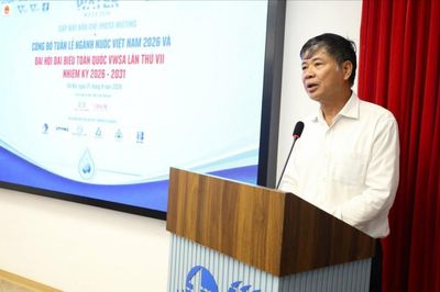 180 doanh nghiệp tham dự tuần lễ ngành nước Việt Nam 2026