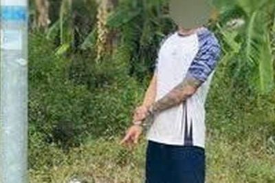 Bắt quả tang đối tượng xăm trổ có 'hành vi mờ ám'