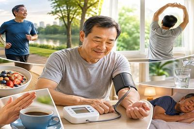 5 thói quen tốt giúp kiểm soát huyết áp vào buổi sáng