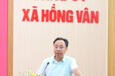 Xã Hồng Vân phấn đấu hoàn thành GPMB dự án trọng điểm trong tháng 8