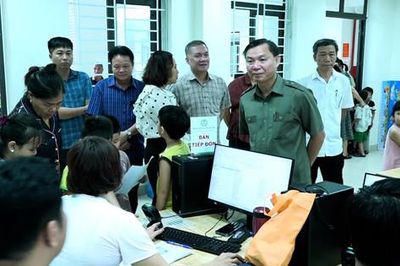 Gần 13 nghìn học sinh xã Mỹ Đức được khám sức khỏe và tích hợp dữ liệu điện tử