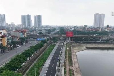 Đưa tuyến đường mới vào khai thác, giảm áp lực giao thông khu vực Linh Đàm